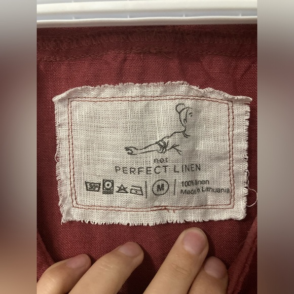 SOLD NotPerfect Linen Livorno button up shirt - Picture 2 of 5